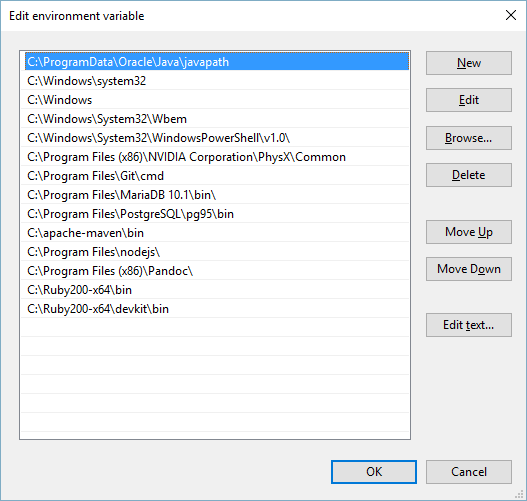 Setting Path Java 2