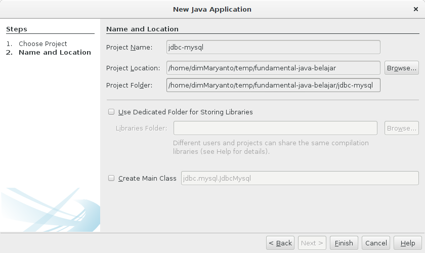 New Java Project