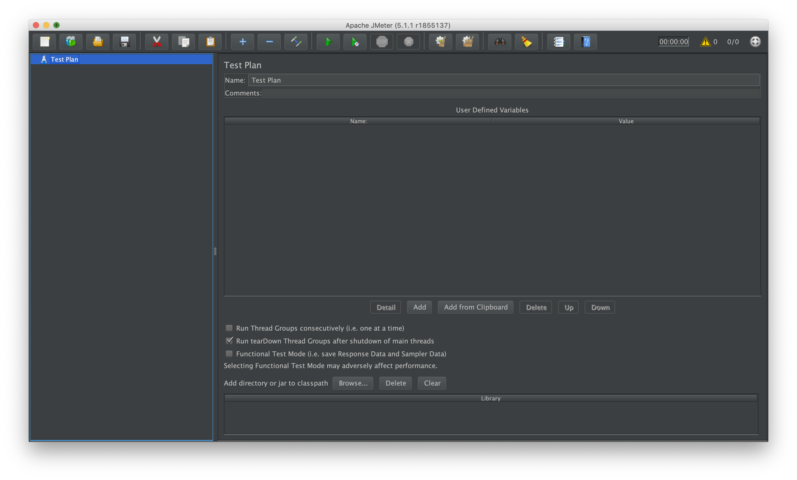 jmeter in progress