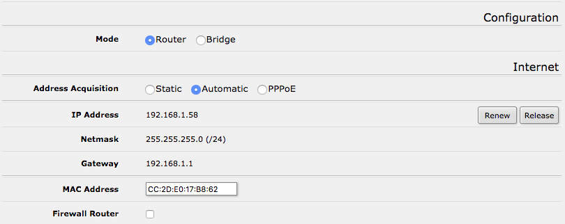 setting internet mikrotik