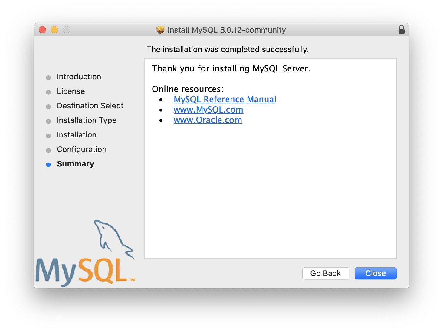 mysql-finish