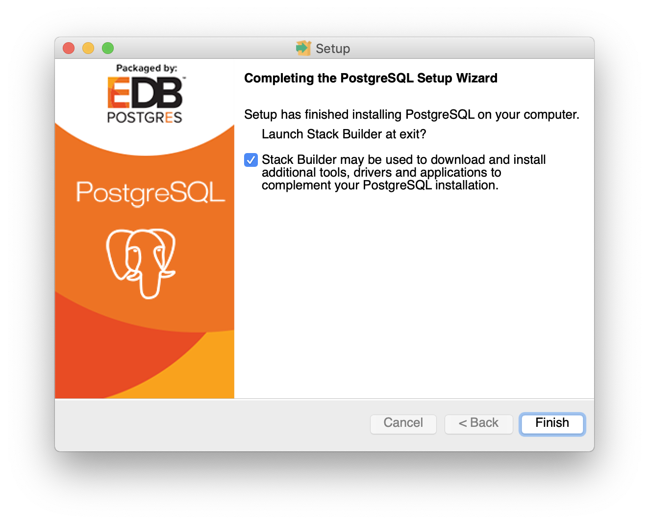 Postgresql instal