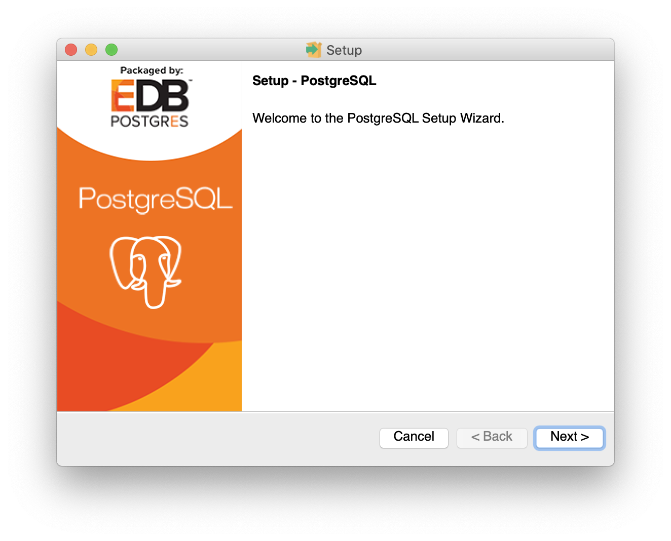 Postgresql instal