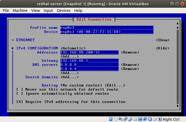 mntui network interface