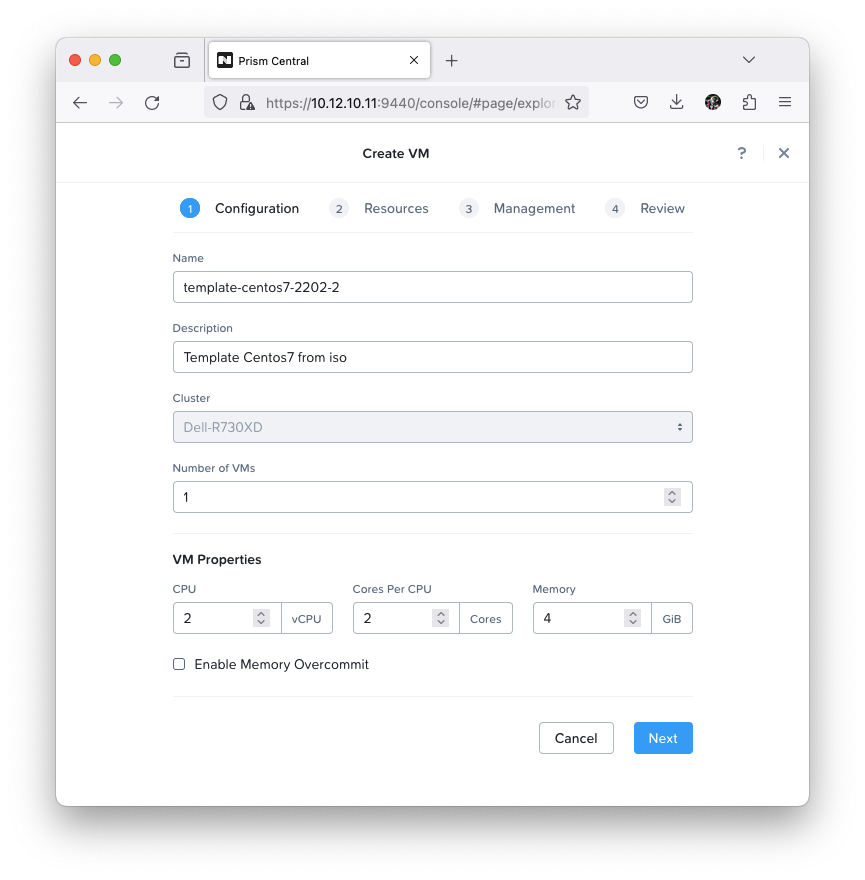 create-vm